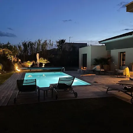 Willa Architecte Ecume 400m Agde